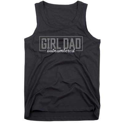 Funny Girl Dad Tank Top