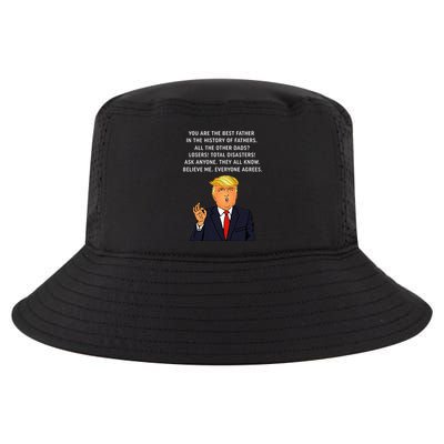 Funny Great Dad Donald Trump FatherS Day Cool Comfort Performance Bucket Hat