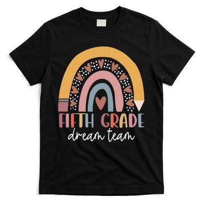 Fifth Grade Dream Team Teacher Back To School Gifts T-Shirt