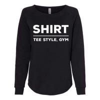 Funny Gym Design TEE STYLE, GYM Womens California Wash Sweatshirt