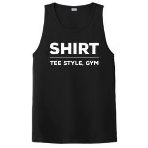 Funny Gym Design TEE STYLE, GYM PosiCharge Competitor Tank