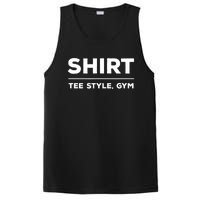 Funny Gym Design TEE STYLE, GYM PosiCharge Competitor Tank