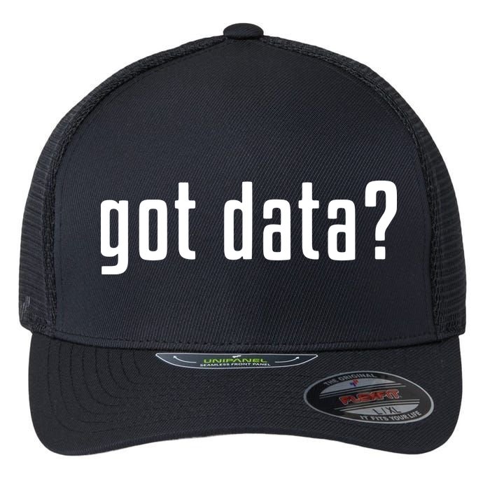 Funny Got Data MIS Data Systems Business Analyst Flexfit Unipanel Trucker Cap