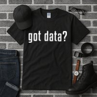 Funny Got Data MIS Data Systems Business Analyst Tall T-Shirt