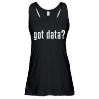 Funny Got Data MIS Data Systems Business Analyst Ladies Essential Flowy Tank