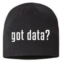 Funny Got Data MIS Data Systems Business Analyst Sustainable Beanie