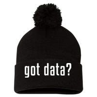 Funny Got Data MIS Data Systems Business Analyst Pom Pom 12in Knit Beanie