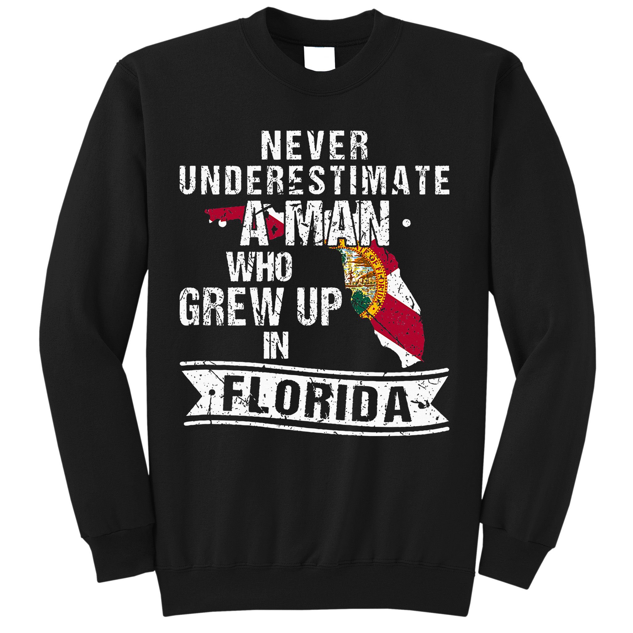 Flo Grown Design For Native Florida Sweatshirt