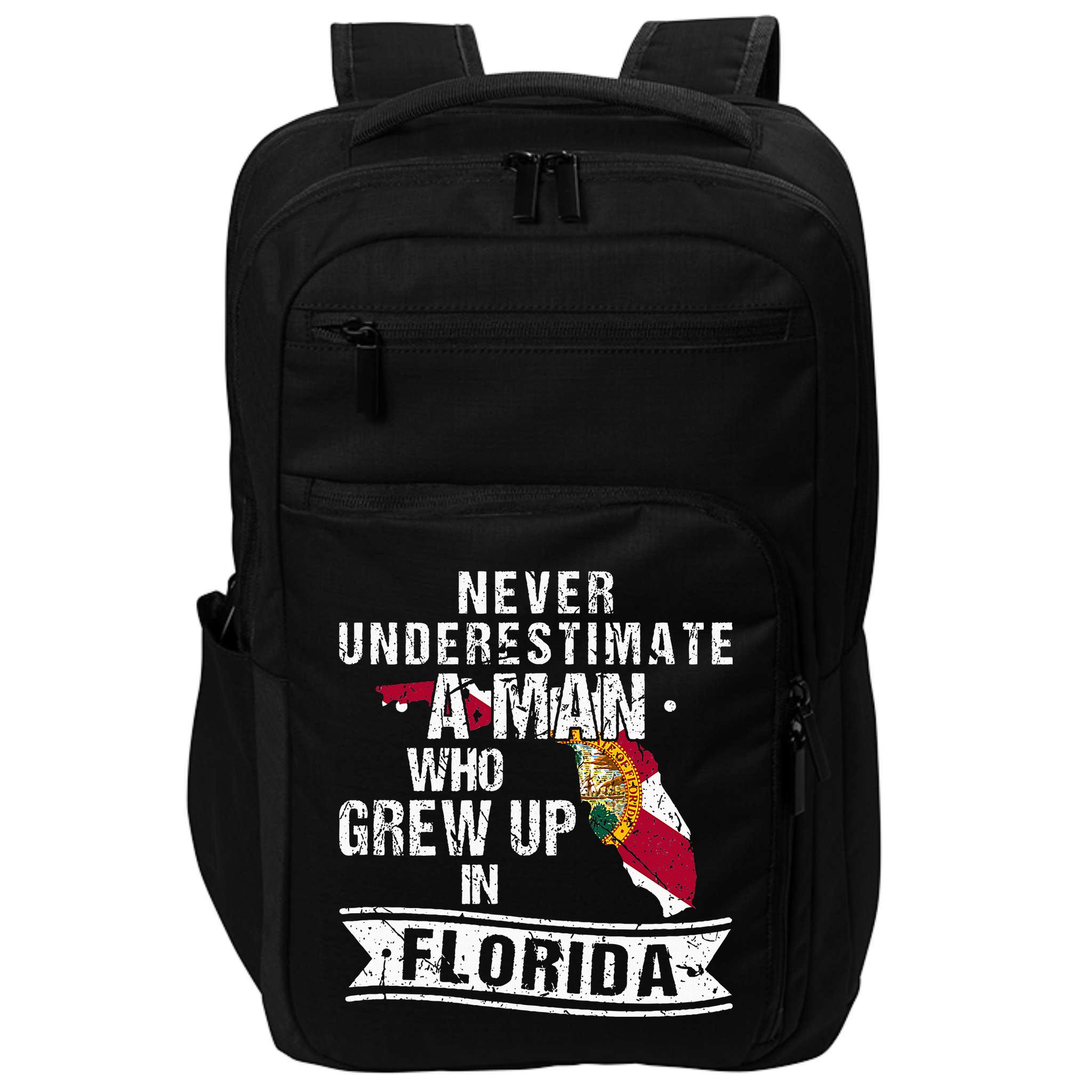 Flo Grown Design For Native Florida Impact Tech Backpack