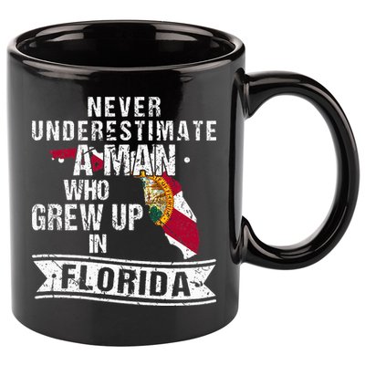 Flo Grown Design For Native Florida 11oz C Handle Ceramic Mug