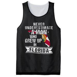 Flo Grown Design For Native Florida Mesh Reversible Basketball Jersey Tank