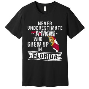 Flo Grown Design For Native Florida Premium T-Shirt