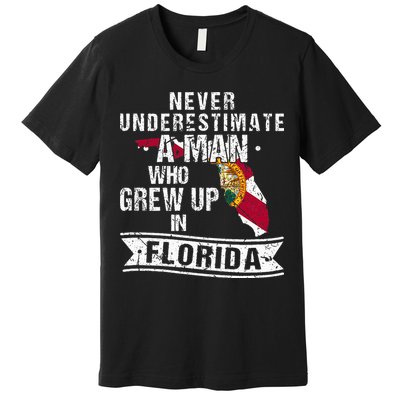Flo Grown Design For Native Florida Premium T-Shirt