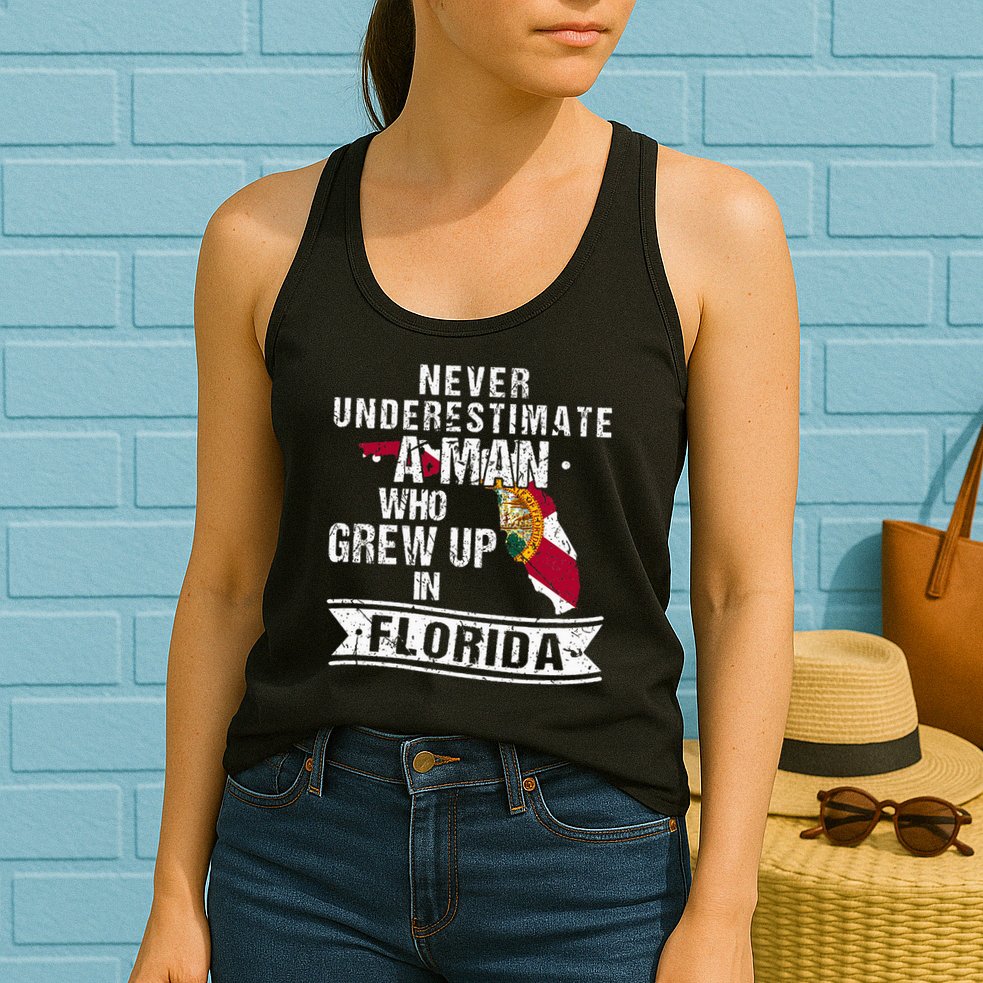 Flo Grown Design For Native Florida Womens Tank Top