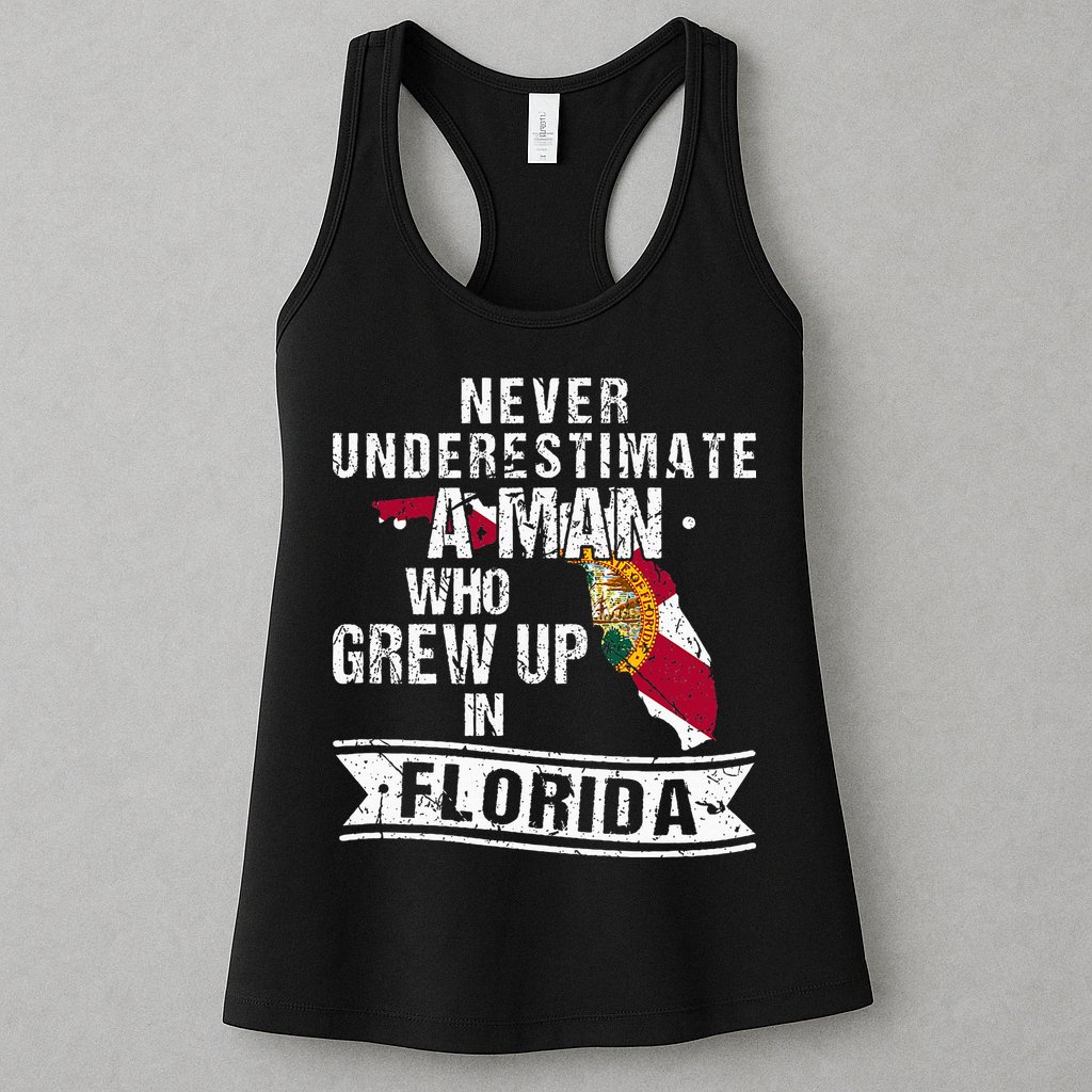 Flo Grown Design For Native Florida Womens Tank Top