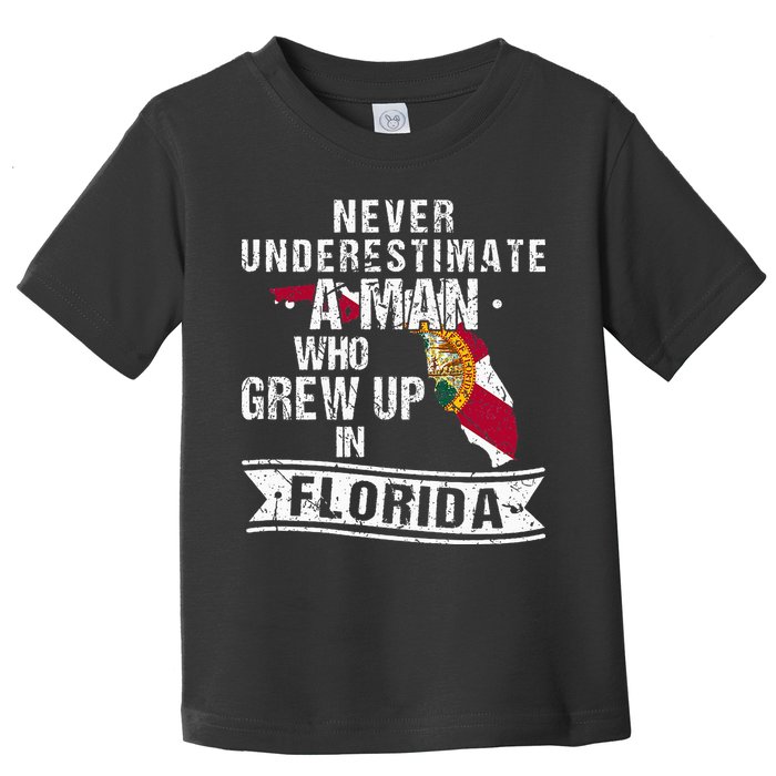Flo Grown Design For Native Florida Toddler T-Shirt