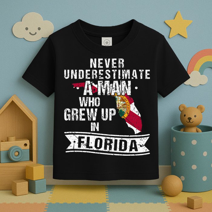 Flo Grown Design For Native Florida Toddler T-Shirt