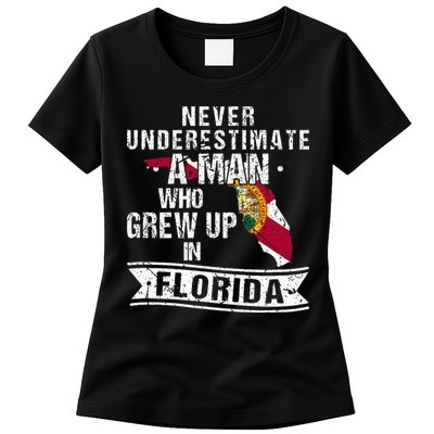 Flo Grown Design For Native Florida Womens T-Shirt