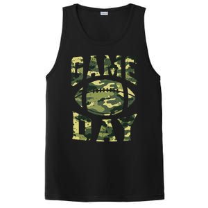 Football Game Day Camo Flag Patriotic Usa Camouflage PosiCharge Competitor Tank