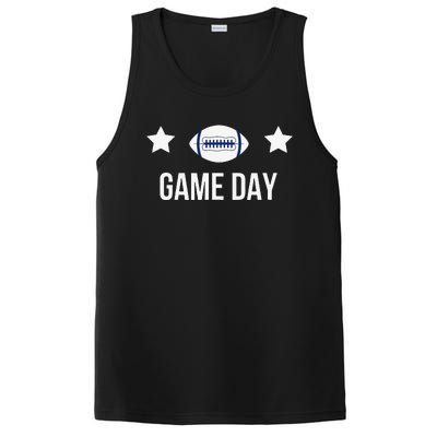 Football Game Day Design For Mom Dad Brother Sister Birthday PosiCharge Competitor Tank