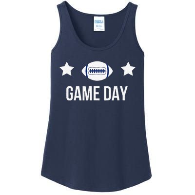 Football Game Day Design For Mom Dad Brother Sister Birthday Ladies Essential Tank