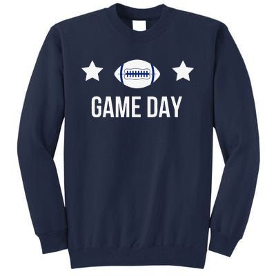 Football Game Day Design For Mom Dad Brother Sister Birthday Tall Sweatshirt