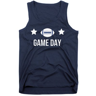 Football Game Day Design For Mom Dad Brother Sister Birthday Tank Top