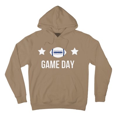 Football Game Day Design For Mom Dad Brother Sister Birthday Hoodie