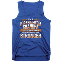 Firefighter Gift Danger Firetruck Backfire Fire Burn Cool Gift Tank Top