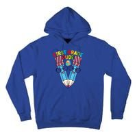 First Grade Dude First Day Of School First Grade Gift Tall Hoodie