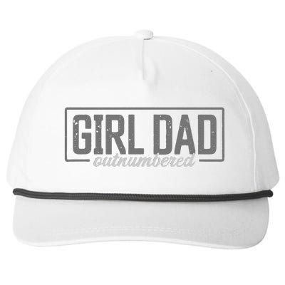 Funny Girl Dad Snapback Five-Panel Rope Hat