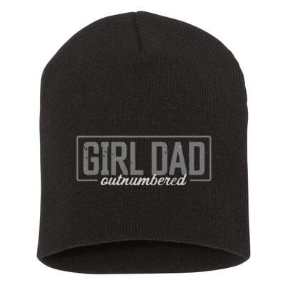 Funny Girl Dad Short Acrylic Beanie