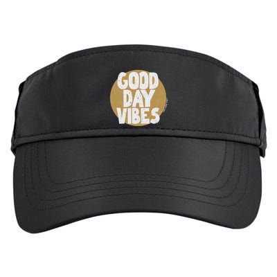 Fun Good Day Vibes Feel Good Design Positive Message Adult Drive Performance Visor