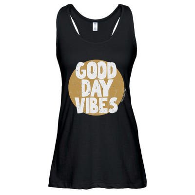 Fun Good Day Vibes Feel Good Design Positive Message Ladies Essential Flowy Tank