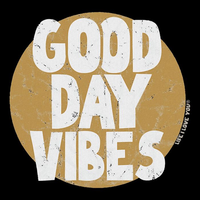 Fun Good Day Vibes Feel Good Design Positive Message Flat Bill Trucker Hat