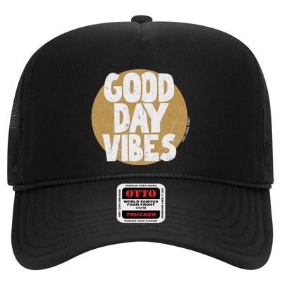 Fun Good Day Vibes Feel Good Design Positive Message Trucker Hat