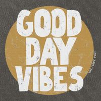 Fun Good Day Vibes Feel Good Design Positive Message Cotton Canvas Backpack