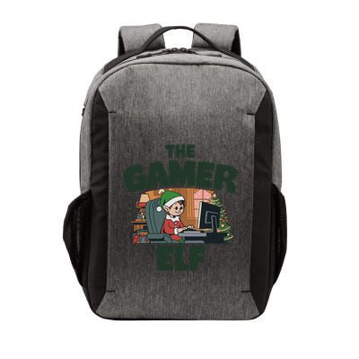 Funny Gamer Elf Christmas Video Love Gaming Holiday Gamers Gift Vector Backpack