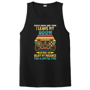 Funny Gamer Every Now And Then I Leave My Room PosiCharge Competitor Tank