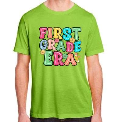 First Grade Era Back To School Print Adult ChromaSoft Performance T-Shirt