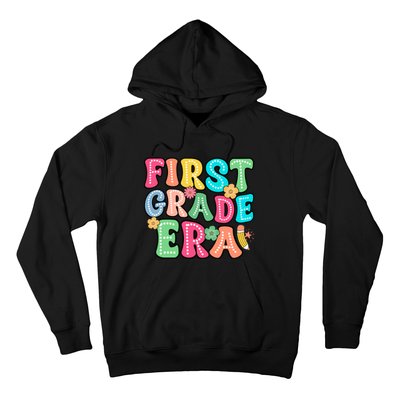 First Grade Era Back To School Print Hoodie