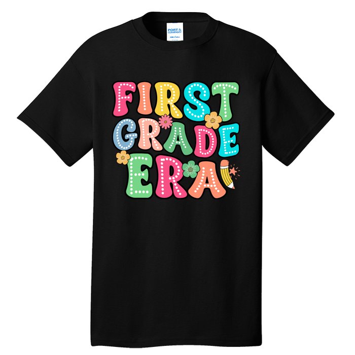 First Grade Era Back To School Print Tall T-Shirt