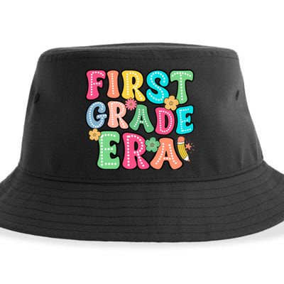 First Grade Era Back To School Print Sustainable Bucket Hat