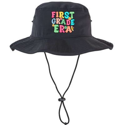 First Grade Era Back To School Print Legacy Cool Fit Booney Bucket Hat