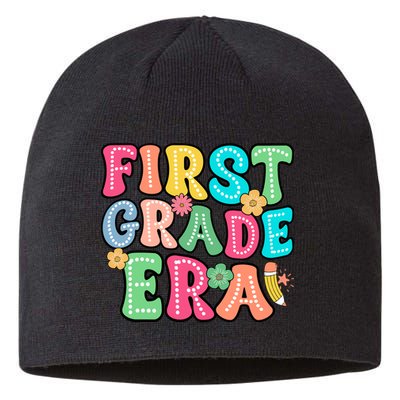 First Grade Era Back To School Print Sustainable Beanie