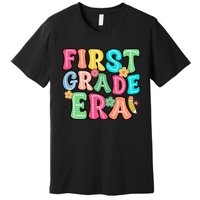 First Grade Era Back To School Print Premium T-Shirt