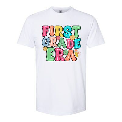 First Grade Era Back To School Print Softstyle CVC T-Shirt