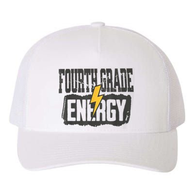 Fourth Grade Energy Elementary Teaching Yupoong Adult 5-Panel Trucker Hat