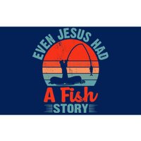 Fishing Gifts Even Jesus Had A Fish Story Funny Bumper Sticker