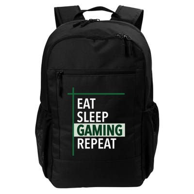Funny Gamer Eat Sleep Anime Gaming Repeat Meaningful Gift Backpack